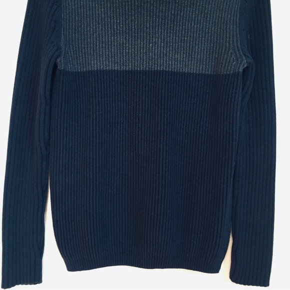 Calvin Klein Men's Blue Crewneck Knit Pullover Sweater - Picture 4 of 13